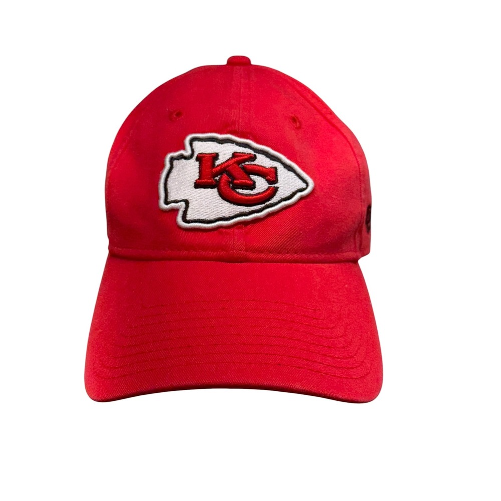 Kansas City Chiefs New Era 9TWENTY Red Adjustable Hat NFL Dad Cap One Size